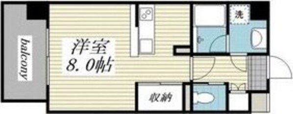 ヴィアーレ広瀬の物件間取画像